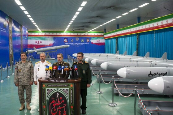 مراسم الحاق سامانه سلاح کروز برد بلند دریایی ابومهدی