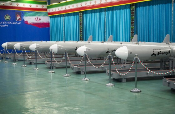 مراسم الحاق سامانه سلاح کروز برد بلند دریایی ابومهدی