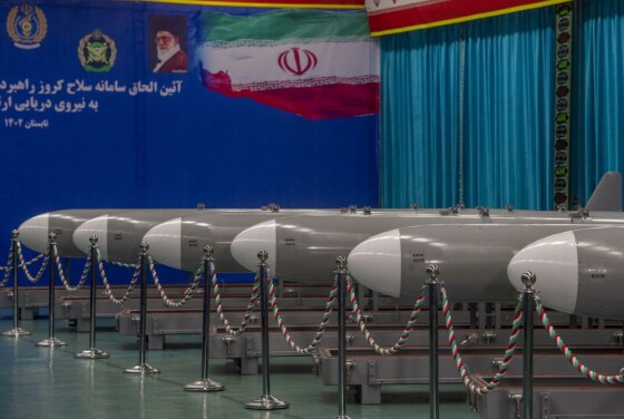 مراسم الحاق سامانه سلاح کروز برد بلند دریایی ابومهدی