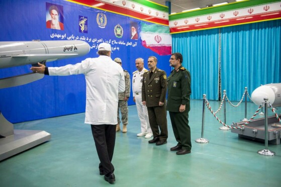 مراسم الحاق سامانه سلاح کروز برد بلند دریایی ابومهدی