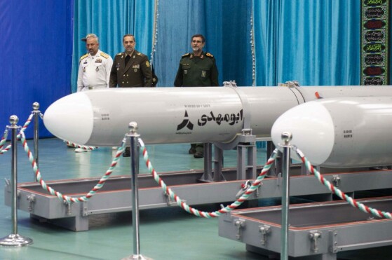 مراسم الحاق سامانه سلاح کروز برد بلند دریایی ابومهدی