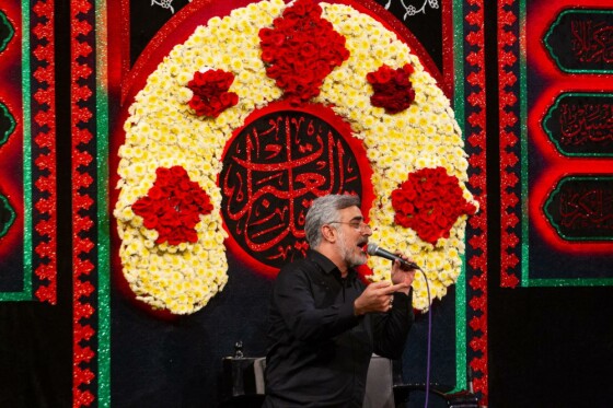 مراسم عزاداری دهه اول محرم در مسجد ارگ تهران
