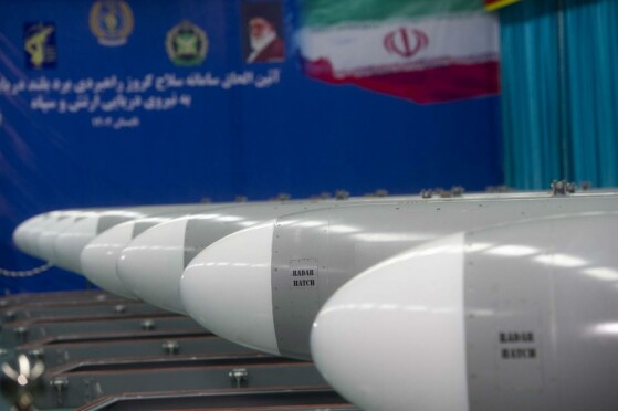 مراسم الحاق سامانه سلاح کروز برد بلند دریایی ابومهدی