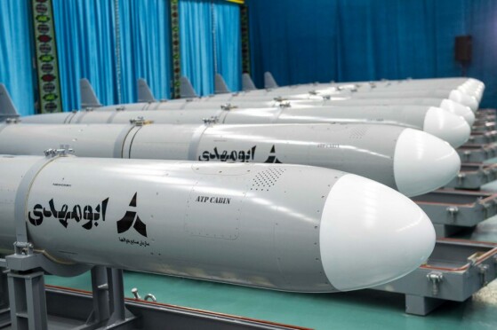 مراسم الحاق سامانه سلاح کروز برد بلند دریایی ابومهدی