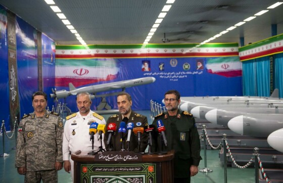 مراسم الحاق سامانه سلاح کروز برد بلند دریایی ابومهدی