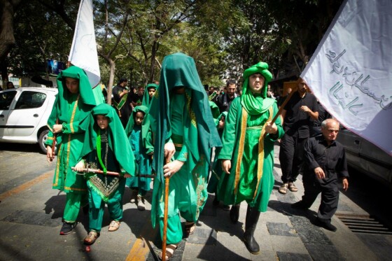 عزاداری تاسوعای حسینی(ع) در بازار تهران