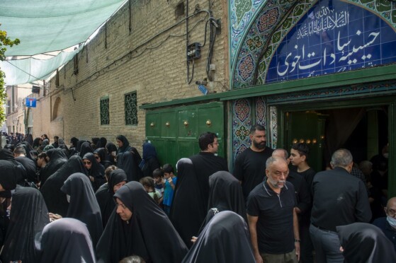 روضه خوانی صبح تاسوعا حسینی در حسینیه سادات اخوی