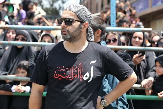 مراسم عزاداری عاشورای حسینی در چهارراه گلوبندک