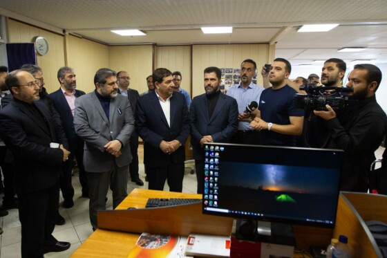 حضور معاون اول رئیس جمهور در ایرنا