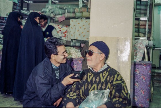 خبرنگاران «روزنامه ایران» در سطح شهر تهران در دهه هفتاد