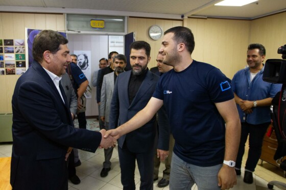 حضور معاون اول رئیس جمهور در ایرنا