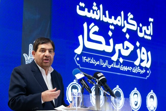 حضور معاون اول رئیس جمهور در ایرنا