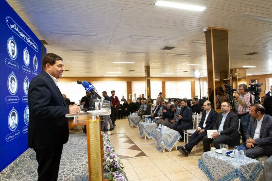 حضور معاون اول رئیس جمهور در ایرنا