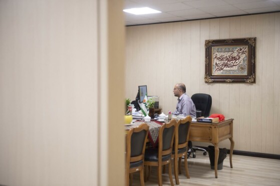 تحریریه روزنامه ایران در روز خبرنگار