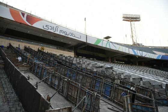 وضعیت ورزشگاه آزادی در آستانه آغاز لیگ برتر