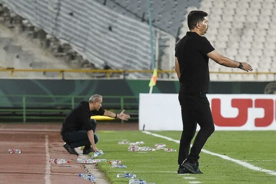 دیدار تیم های پرسپولیس و آلومینیوم اراک