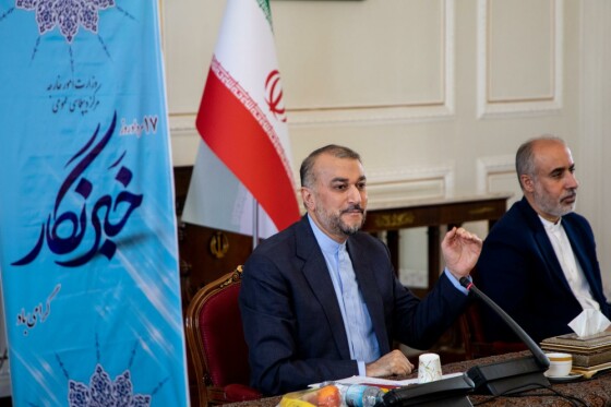 مراسم روز خبرنگار با حضور «حسین امیرعبداللهیان»