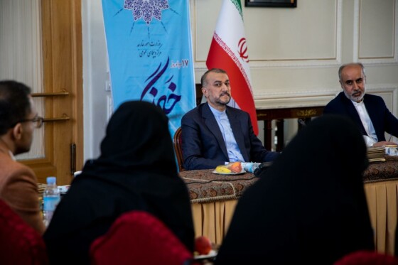 مراسم روز خبرنگار با حضور «حسین امیرعبداللهیان»