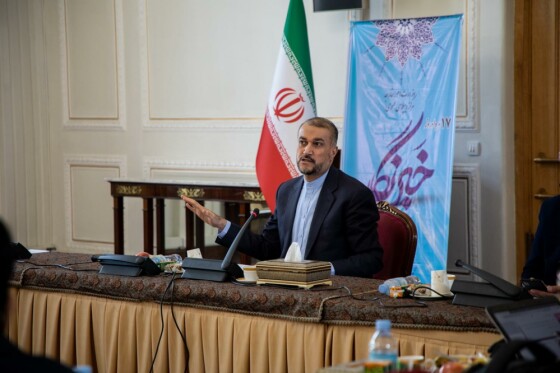 مراسم روز خبرنگار با حضور «حسین امیرعبداللهیان»