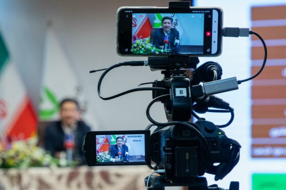 نشست خبری مدیرعامل بانک قرض الحسنه مهر ایران