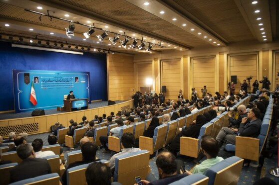 نشست خبری رئیس جمهور