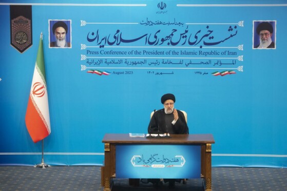 نشست خبری رئیس جمهور