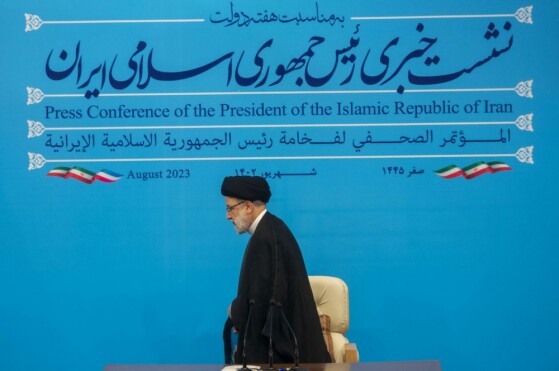 نشست خبری رئیس جمهور