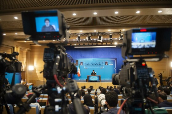 نشست خبری رئیس جمهور