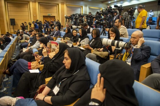 نشست خبری رئیس جمهور