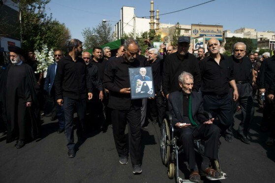 تشییع پیکر سردار شهید سید علی صنیع خانی