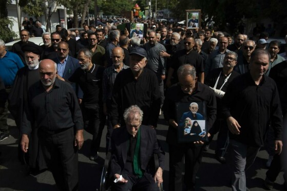 تشییع پیکر سردار شهید سید علی صنیع خانی