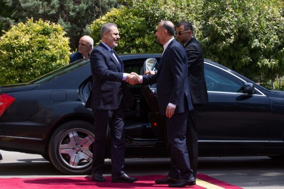 دیدار وزرای خارجه ایران و ترکیه