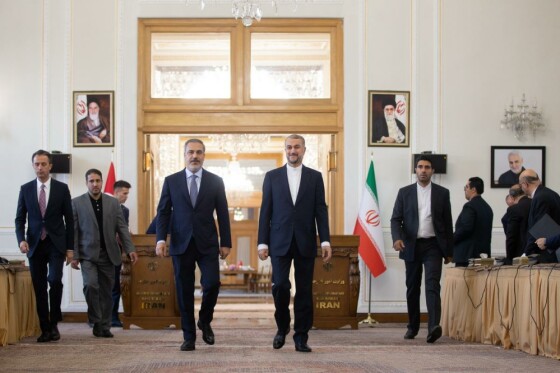 دیدار وزرای خارجه ایران و ترکیه