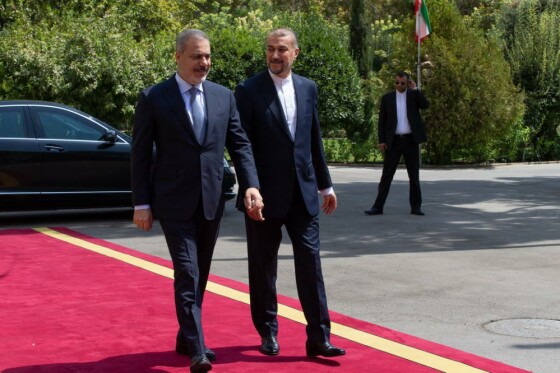 دیدار وزرای خارجه ایران و ترکیه