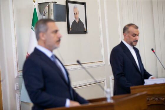 دیدار وزرای خارجه ایران و ترکیه