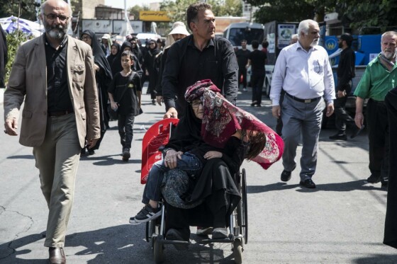 حضور سالمندان در پیاده روی جاماندگان اربعین حسینی