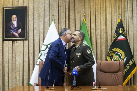 امضای تفاهم نامه همکاری مشترک  شهرداری تهران و وزارت دفاع