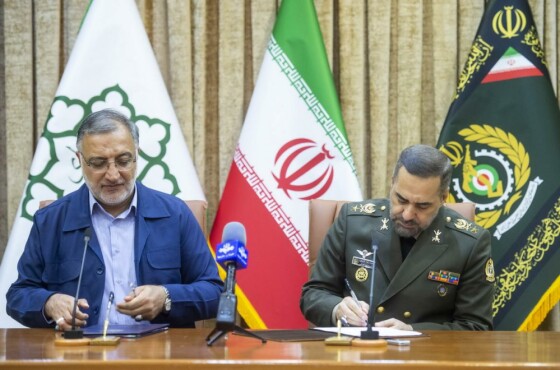 امضای تفاهم نامه همکاری مشترک  شهرداری تهران و وزارت دفاع