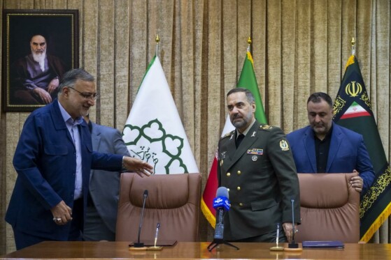 امضای تفاهم نامه همکاری مشترک  شهرداری تهران و وزارت دفاع