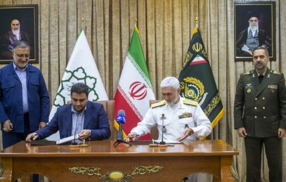 امضای تفاهم نامه همکاری مشترک  شهرداری تهران و وزارت دفاع