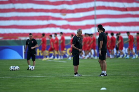 تمرین و نشست خبری تیم پرسپولیس تهران