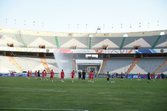 تمرین و نشست خبری تیم پرسپولیس تهران