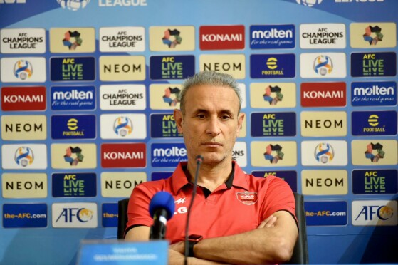 تمرین و نشست خبری تیم پرسپولیس تهران