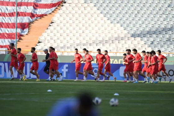 تمرین و نشست خبری تیم پرسپولیس تهران