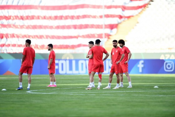 تمرین و نشست خبری تیم پرسپولیس تهران