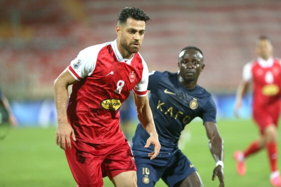 دیدار تیم های پرسپولیس و النصر عربستان