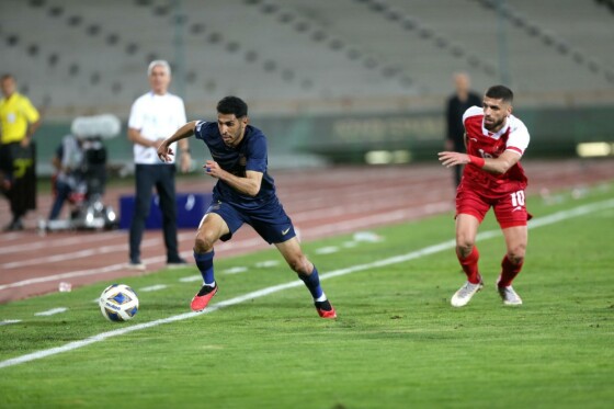 دیدار تیم های پرسپولیس و النصر عربستان