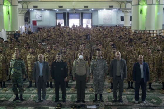 مراسم گرامیداشت روز سرباز