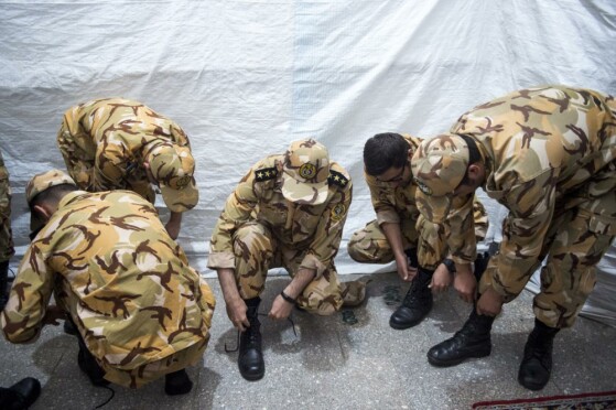 مراسم گرامیداشت روز سرباز