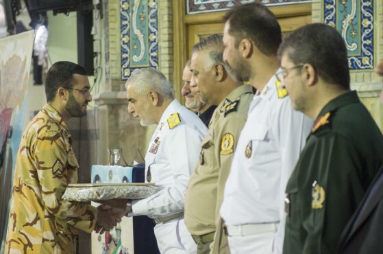 مراسم گرامیداشت روز سرباز